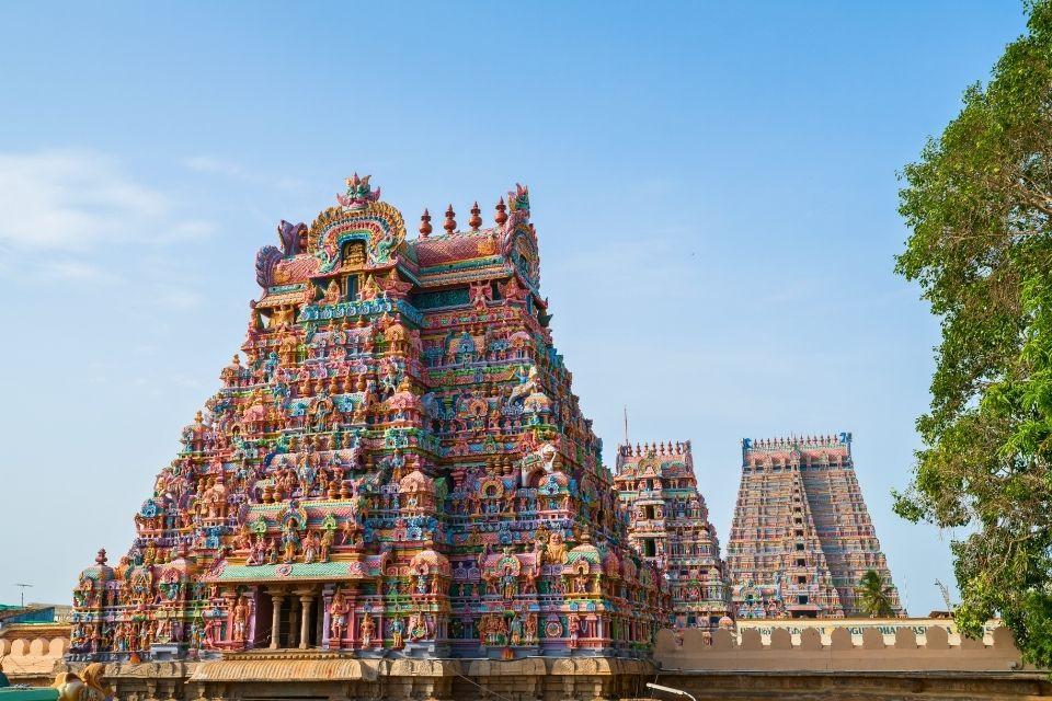  Ranganatha-tempel in Tiruchirappalli India