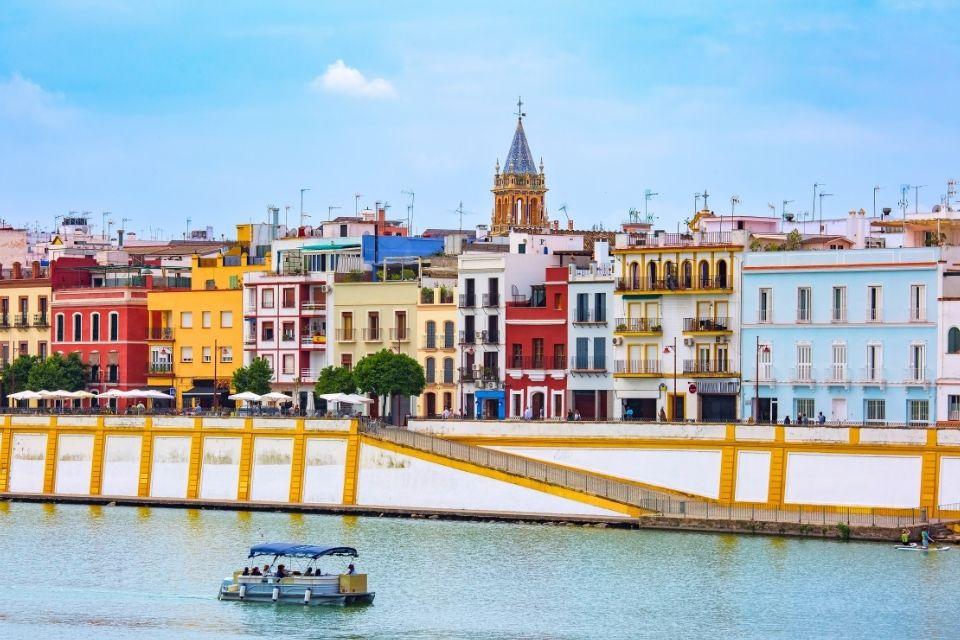 De levendige volkswijk Triana in Sevilla