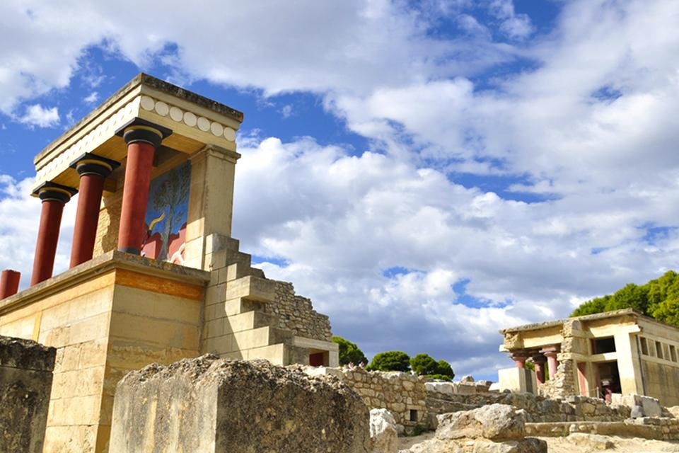Knossos op Kreta, Griekenland
