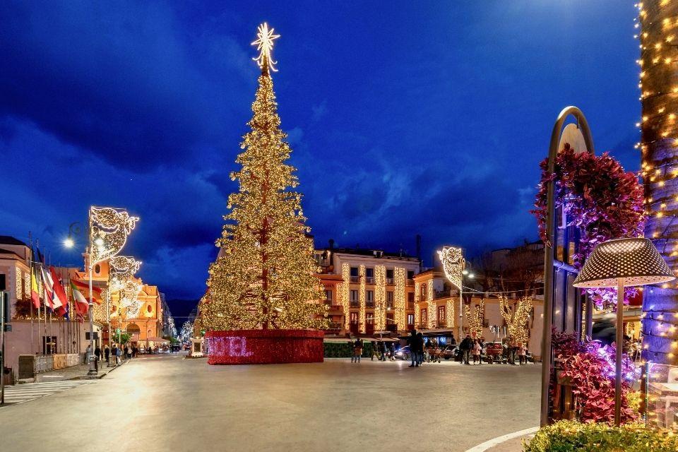 Piazza Tasso in Sorrento Italië