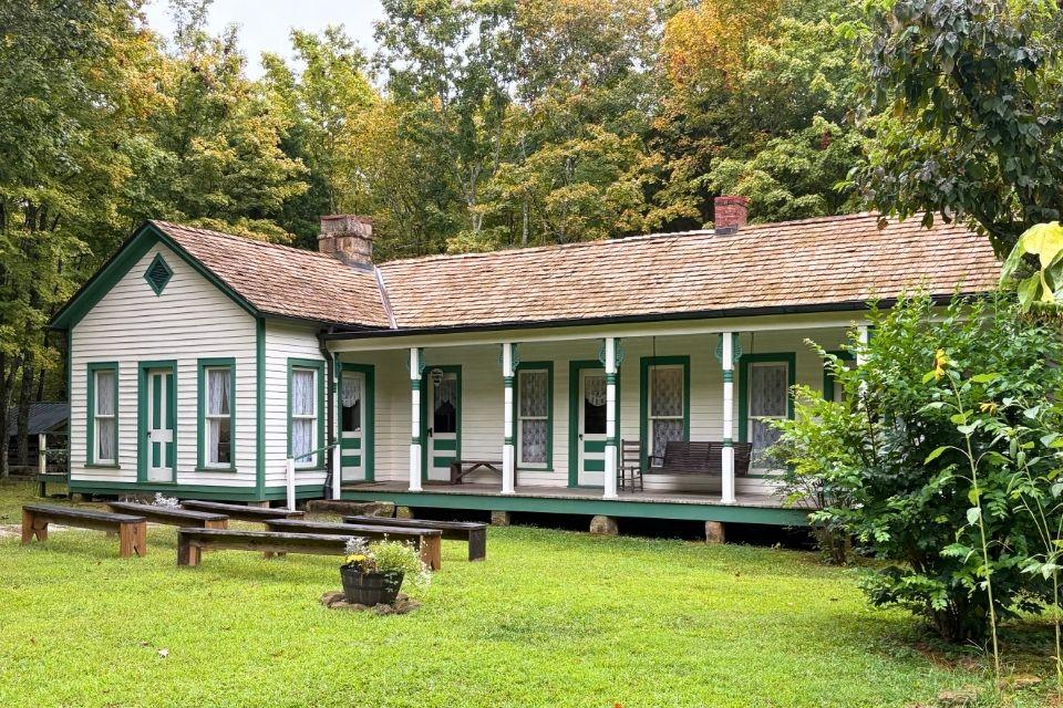 Het huis van Bill Monroe in Rosine Amerika