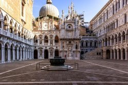 Dogepaleis of het Palazzo Ducale in Venetië, Italië