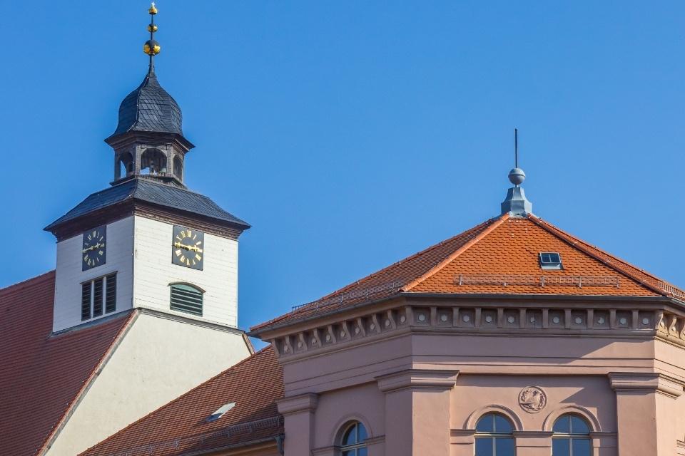 St.-Agnus-Kirche ofwel Bachkirche in Köthen, Duitsland