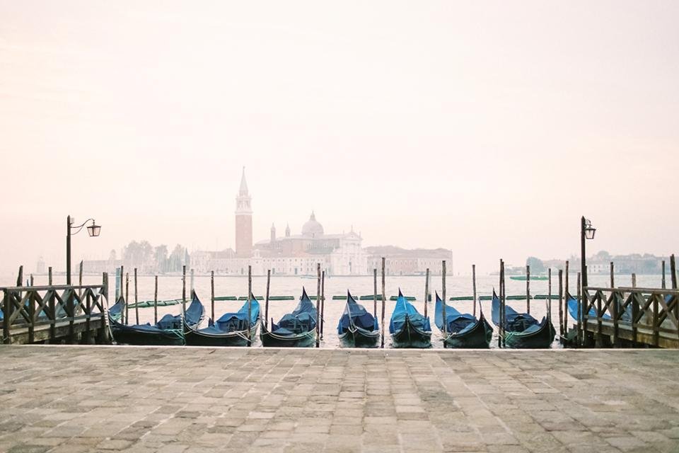 Winter in Venetië, Italië