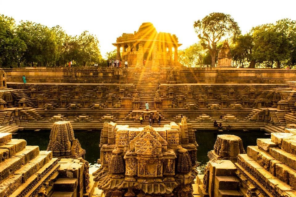 Zonnetempel Modhera, Gujarat India