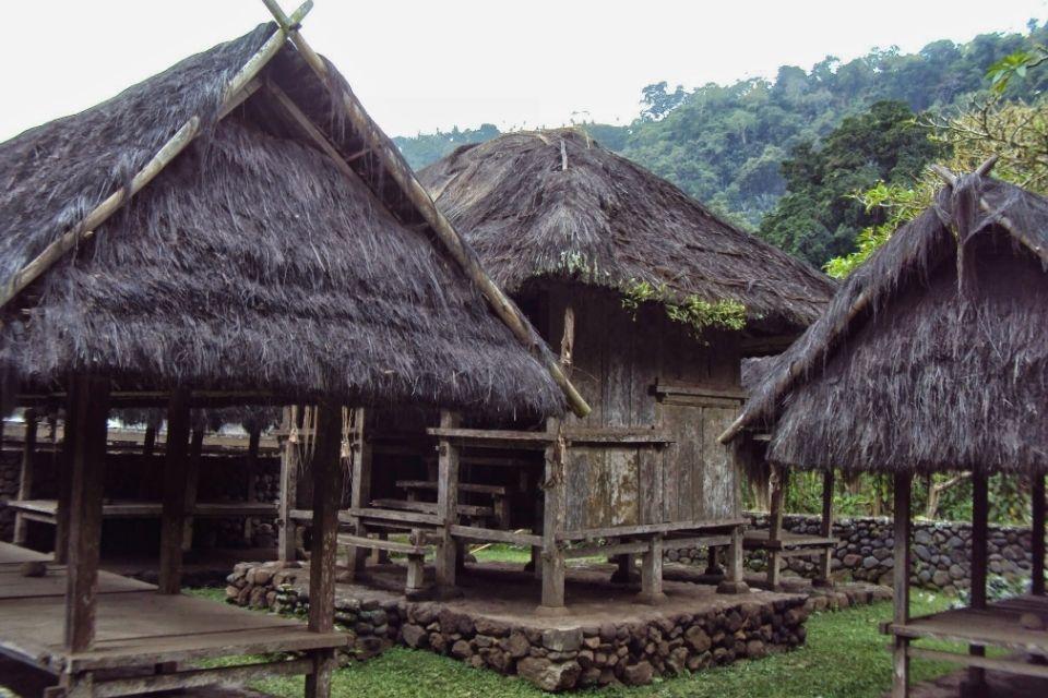 Traditioneel dorp Tenganan van de Bali Aga-gemeenschap