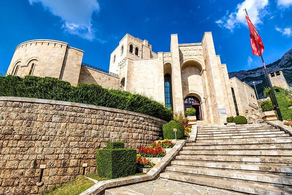 Fort van Krujë Albanië