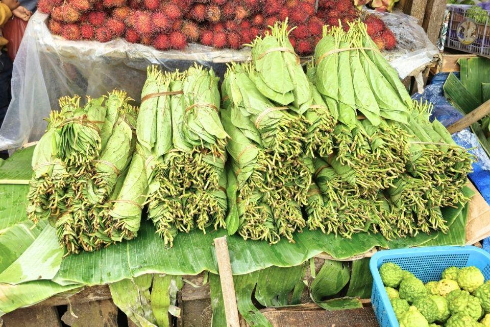 Markt in de Karo-hooglanden, Sumatra, Indonesië