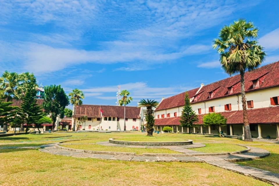 Fort Rotterdam in Makassar, Sulawesi, Indonesië