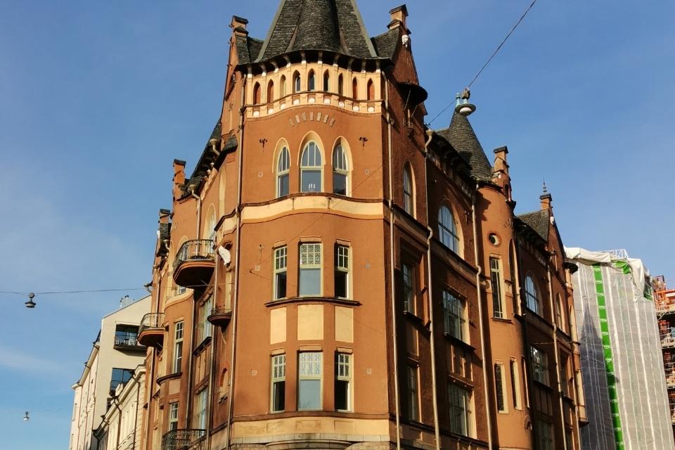 Het Tallberg-huis in Helsinki, Finland