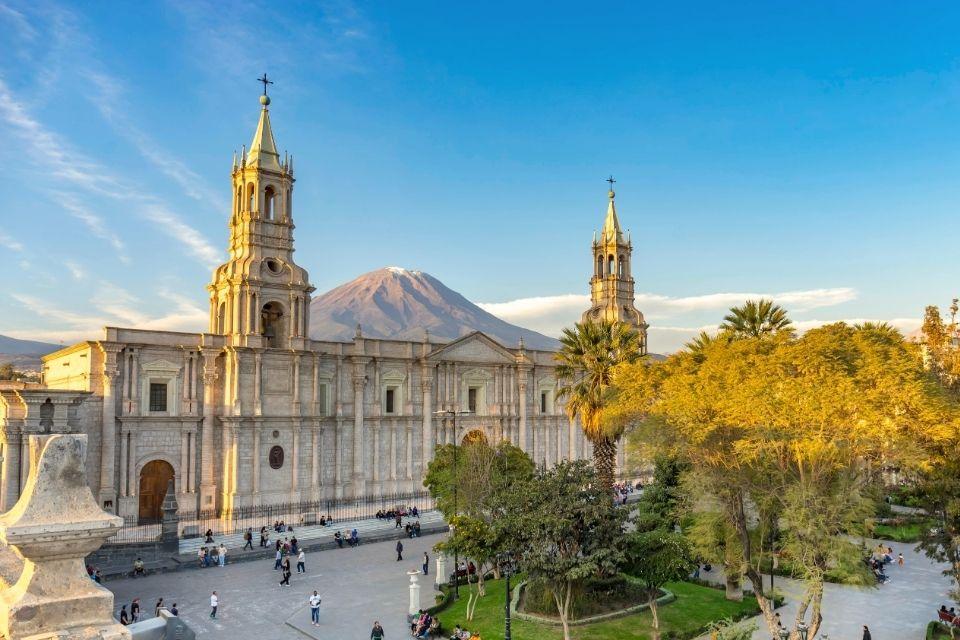 Plaza de Armas in Arequipa Peru
