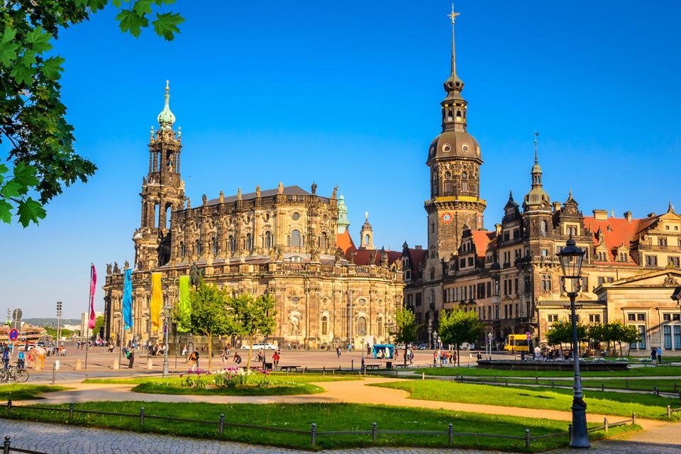 Hofkirche in Dresden, Duitsland