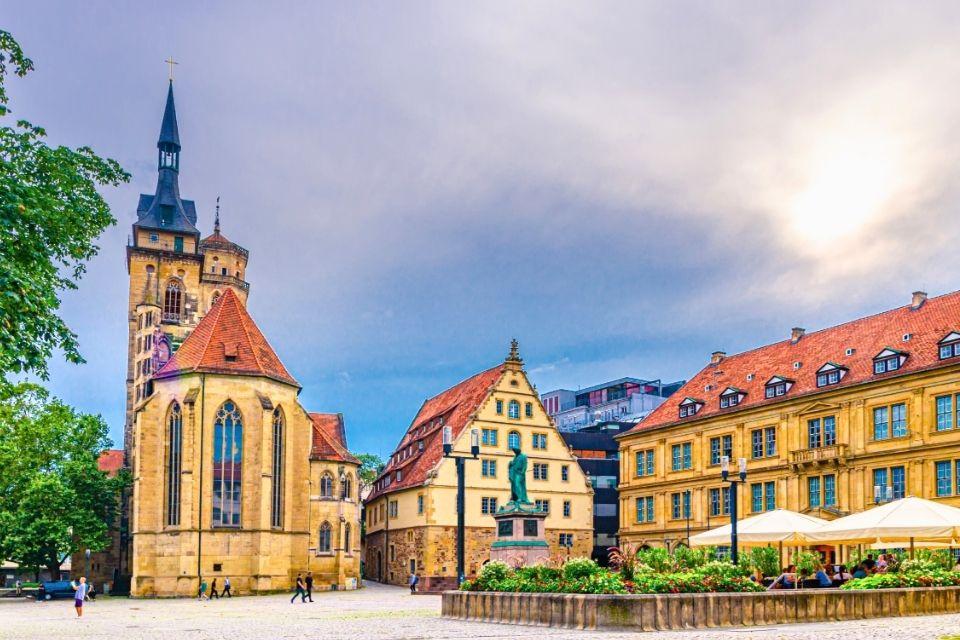 Het historisch centrum van Stuttgart Duitsland