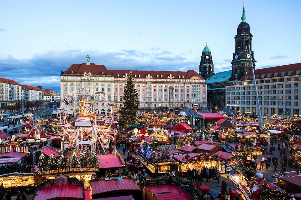 Weihnachten Dresden, Duitsland