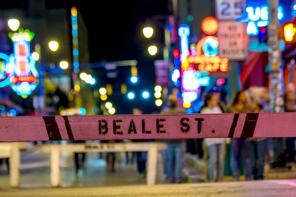Beale Street Memphis, Amerika