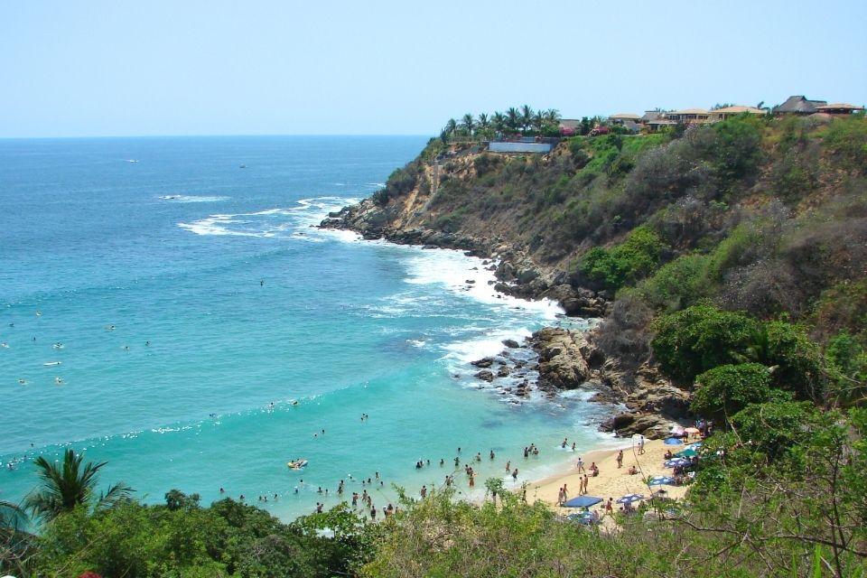 Strand in Puerto Escondido, Mexico