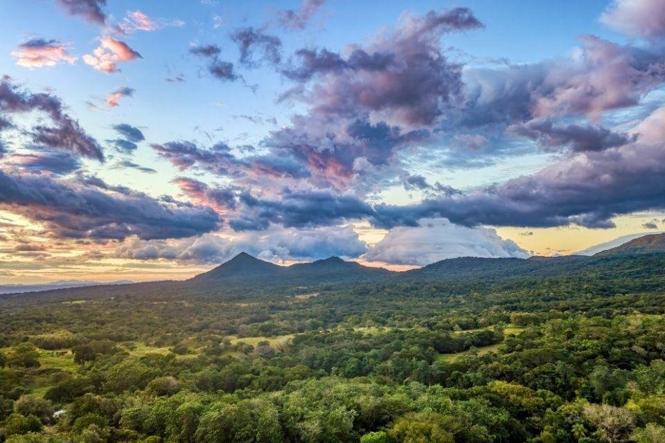 De vulkaan Rincon de la Vieja, Costa Rica