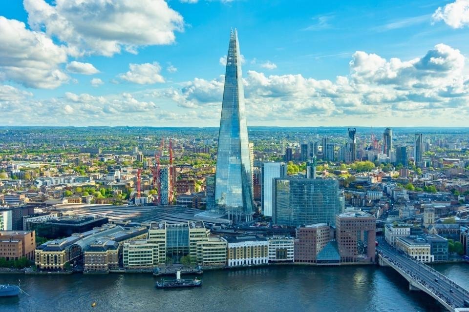 The Shard in Londen, Groot-Brittannië