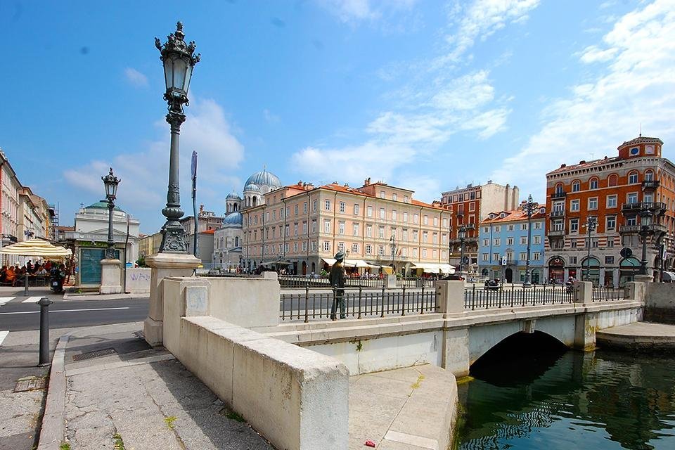 James Joyce in Triëste, Italië