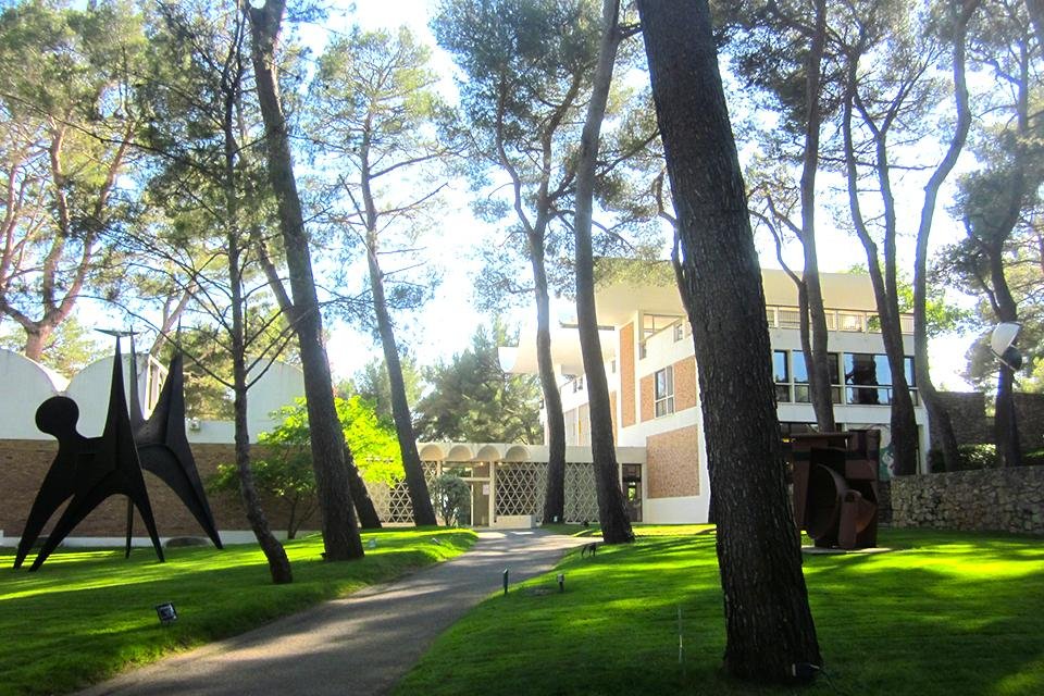Fondation Maeght in Saint-Paul-de-Vence, Frankrijk
