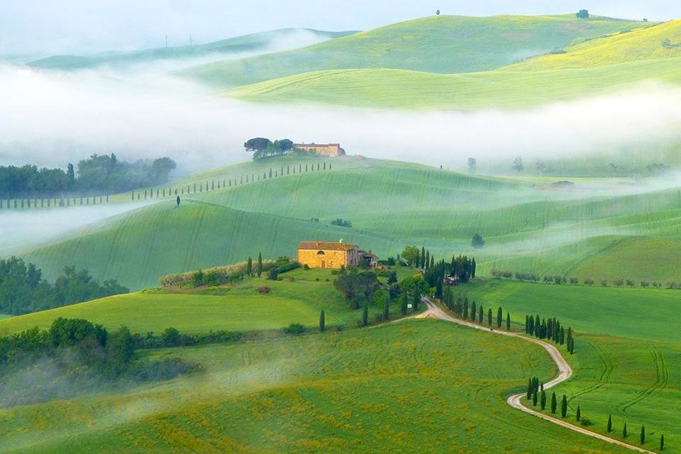  Val d’Orcia, Toscane, Italië