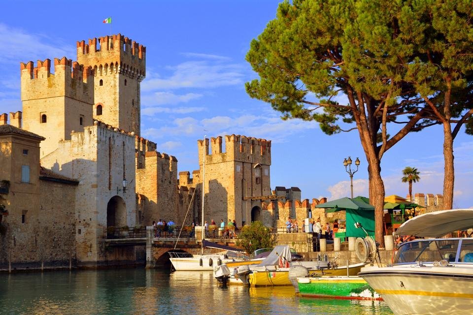 Kasteel van Sirmione, Italië 