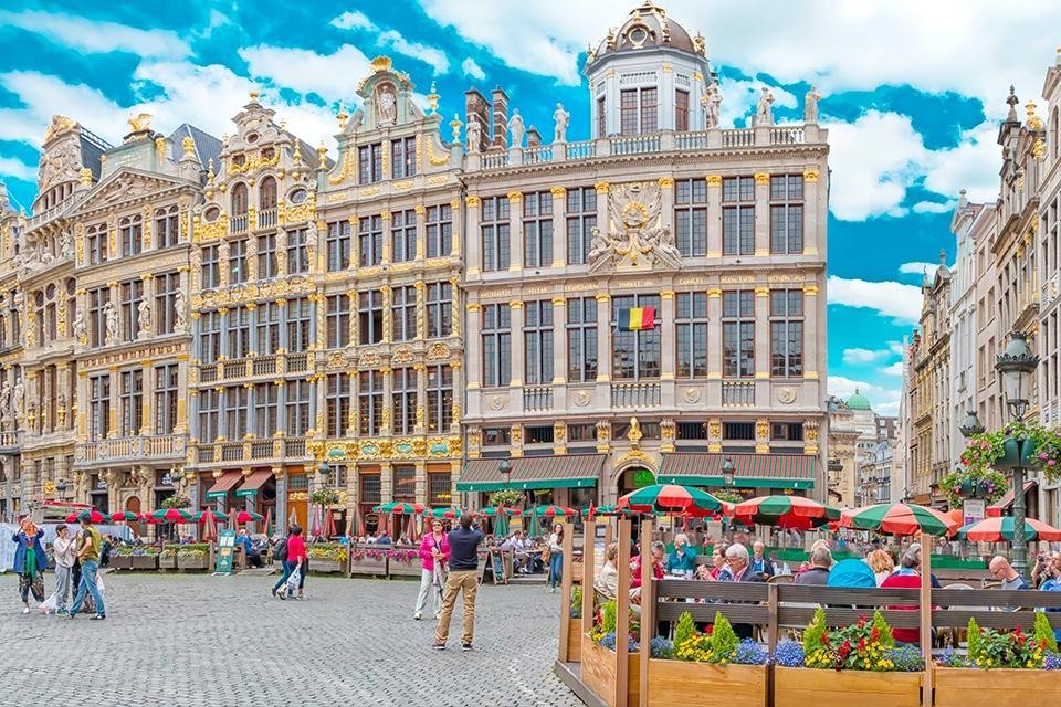 Grote Markt in Brussel, België