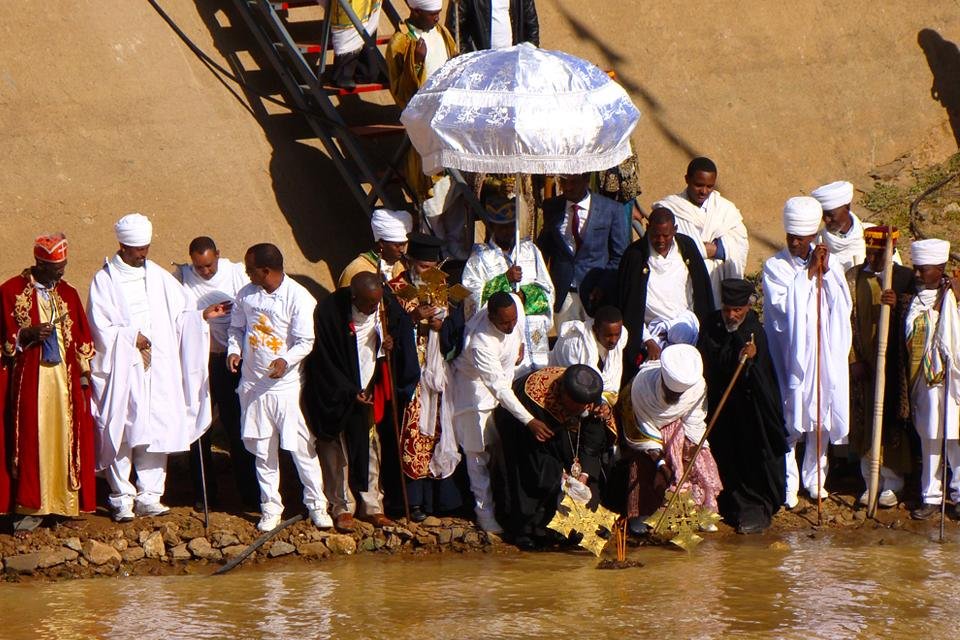 Timkat-Festival, Aksum, Ethiopië