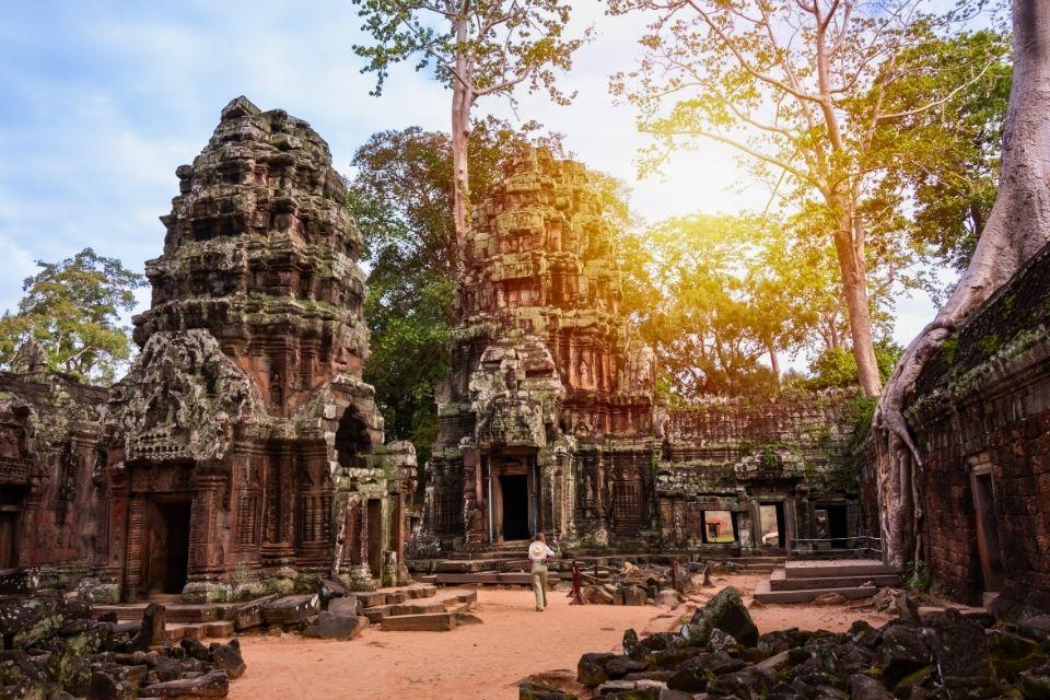 De tempel van Angkor Thom cCmbodja