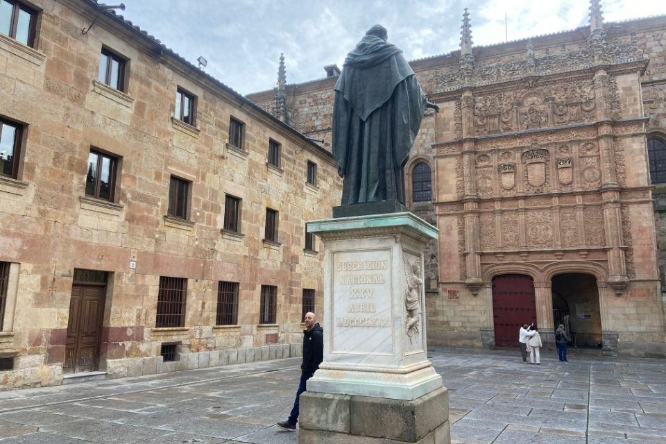 De universiteit van Salamanca in Spanje