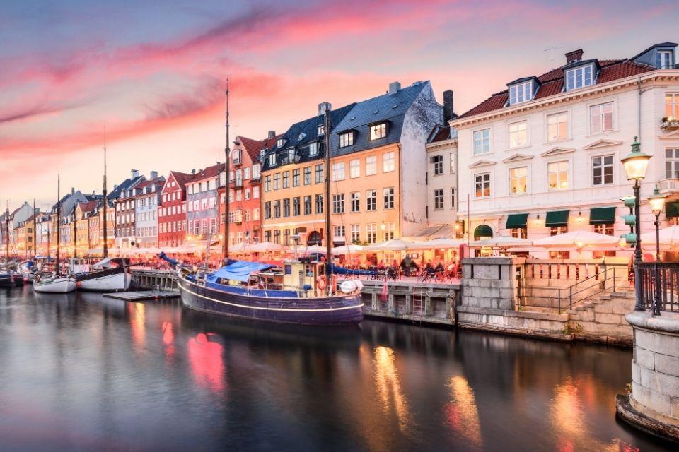 Nyhavn in Kopenhagen
