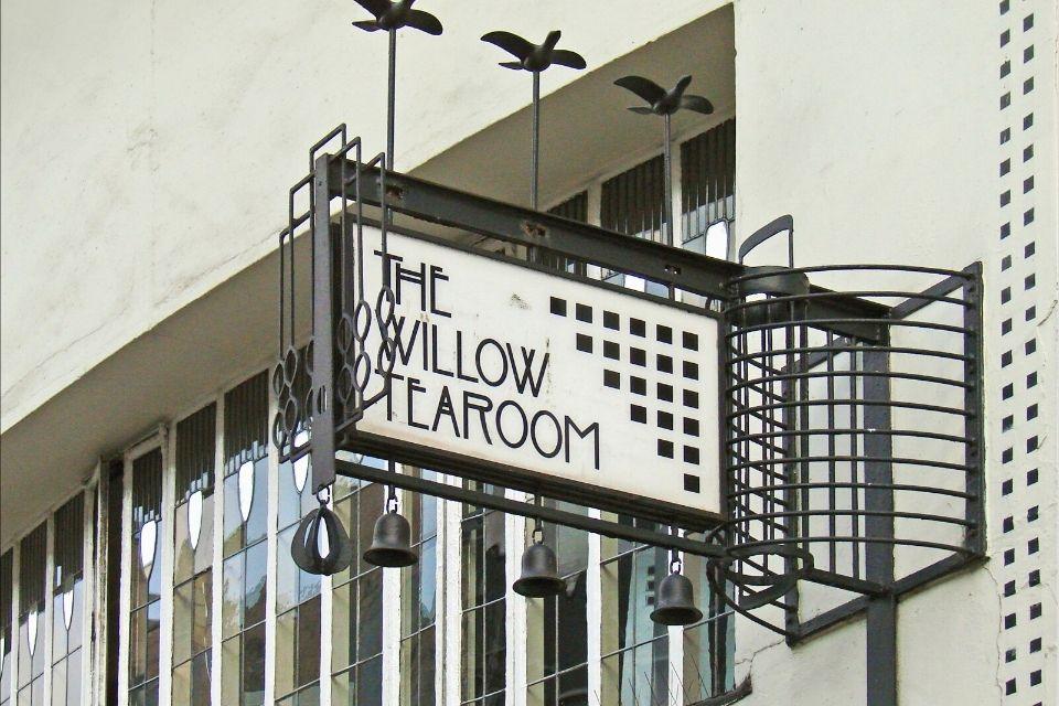Mackintosh at the Willow Tearoom in Glasgow Schotland