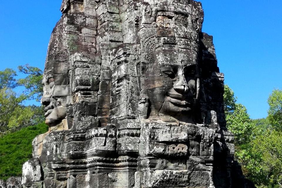 Ankor Thom in Cambodja | Foto: reisleider Frits
