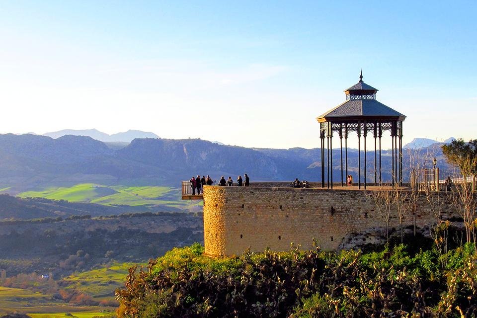 Mirador bij Alameda Del Tajo, Ronda, Spanje