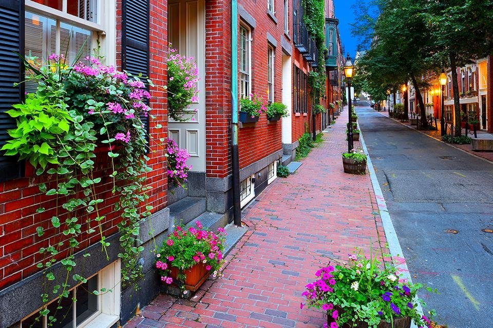 Beacon Hill Boston Amerika