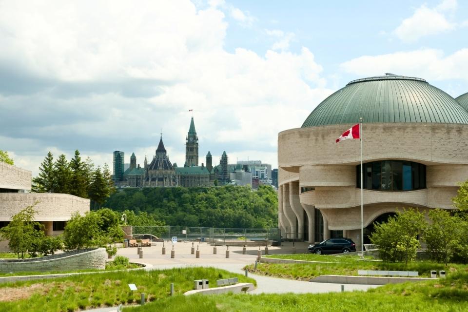 Canadian Museum of History in Ottowa, Canada