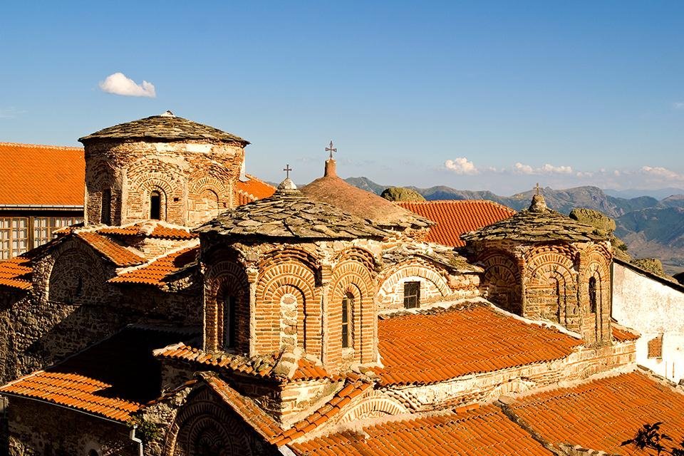 Het klooster Treskavec in Macedonië