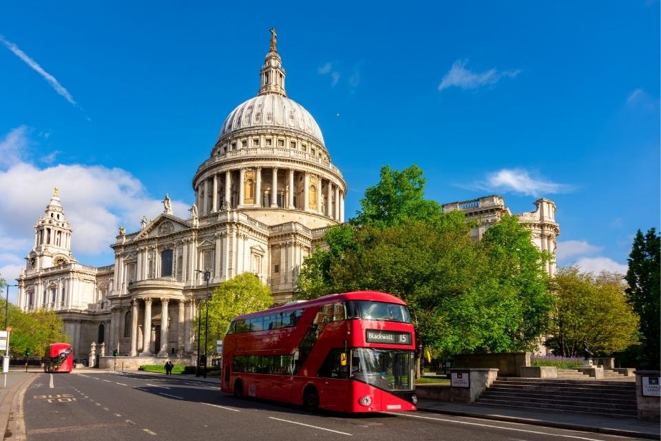 St. Pauls Cathedral in Londen, Groot-Brittannië