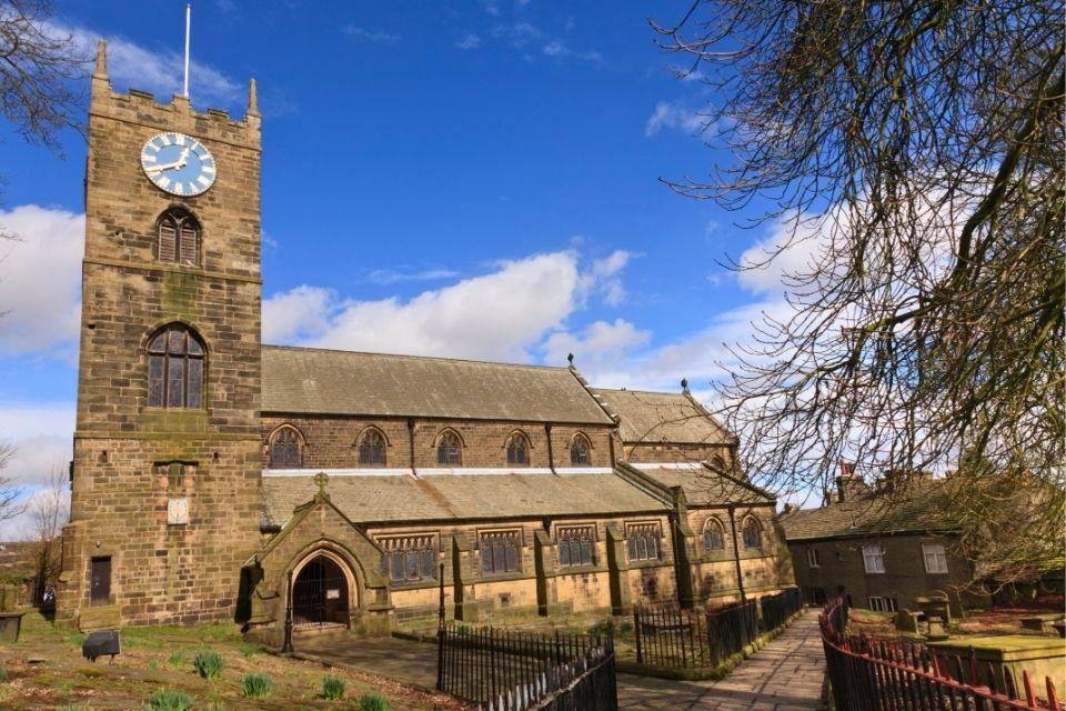 St. Michael's Church in Haworth Groot-Brittannië