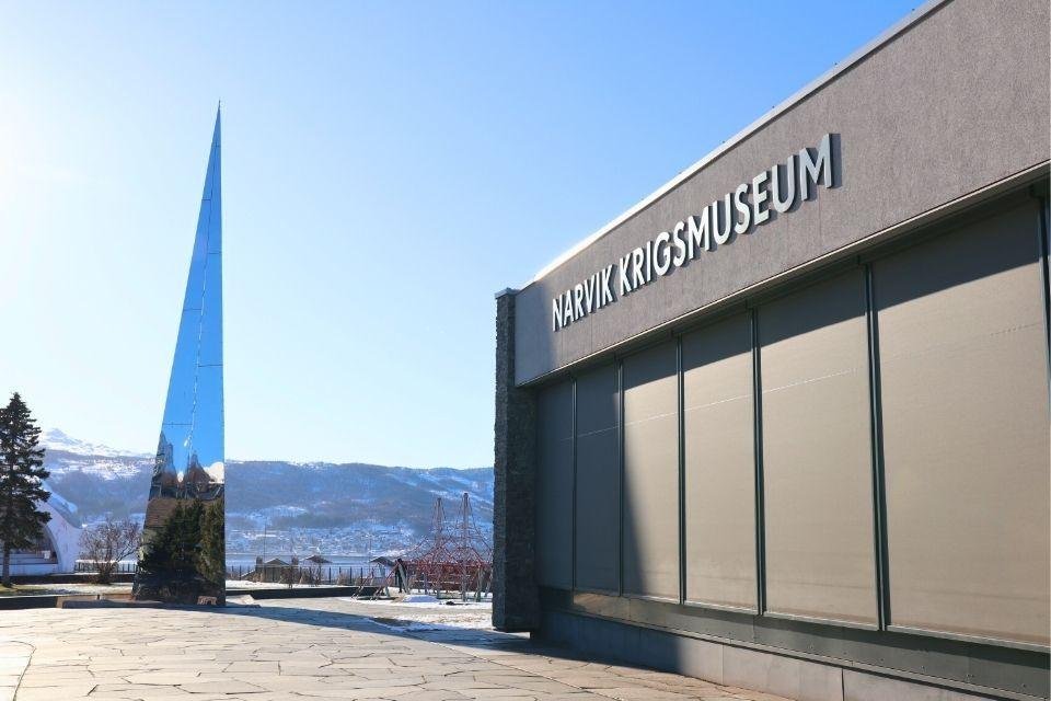 Krigsmuseum in Narvik Noorwegen