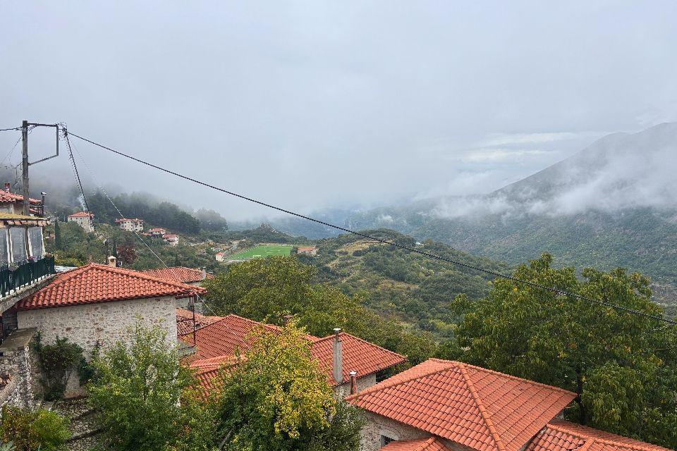 Het bergdorp Dimitsana