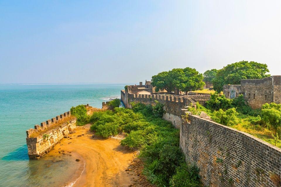 Het fort van Diu India