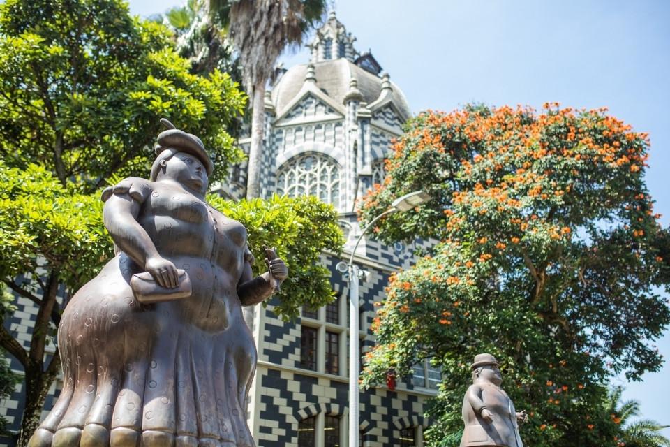 Botero Plaza in Medellín, Colombia