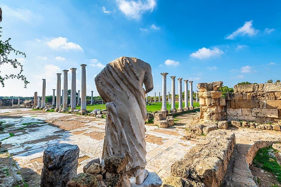 Ruïnes van Salamis, Cyprus