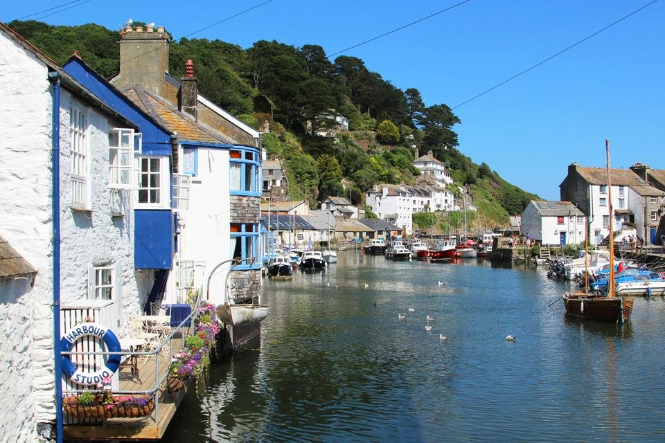 Polperro in Groot-Brittannië