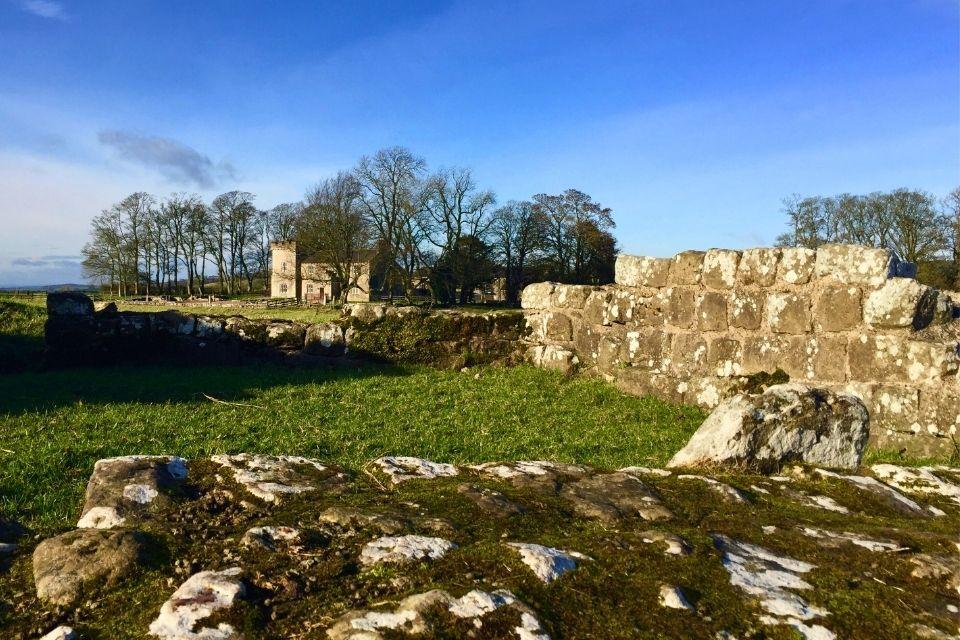 Romeinse fort Birdoswald Groot-Brittannië
