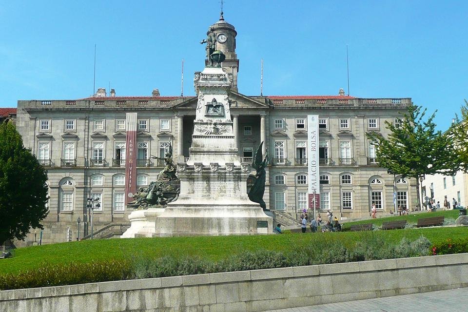 Beursgebouw Porto, foto Frits en Mary Mutsaers 