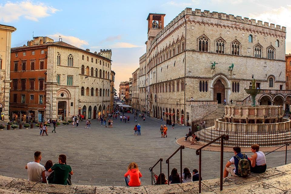 Perugia, Umbrië, Italië