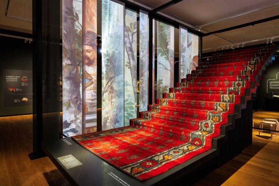 De grote trap tentoonstelling in het Paleis Het Loo