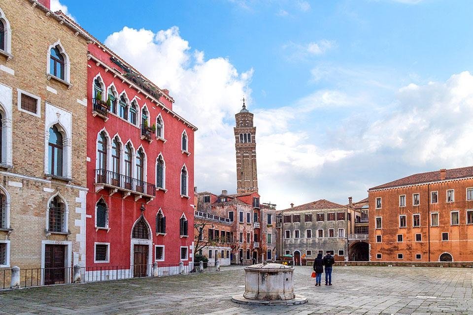 Campo Sant'Angelo Venetië Italië